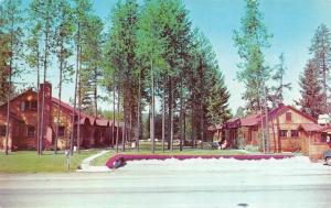 COEUR D'ALENE, ID Idaho   CEDAR MOTEL  Roadside   c1950's Chrome Postcard