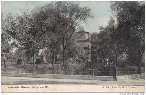 Governor's Mansion, SPRINGFIELD, Illinois, 1900-1910s