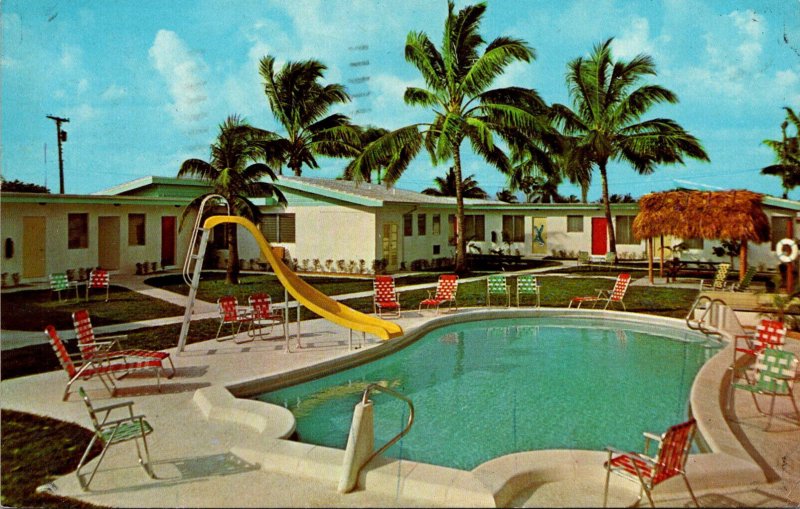 Florida Fort Lauderdale Bali Hi Motel 1966
