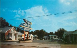 Postcard Tennessee Nashville Mercury Court 1950s Taylor Dexter 23-6412