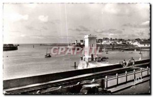 Old Postcard Croix de Vie (Vendee) The Port of Entry