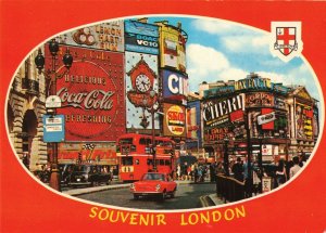 Coca-Cola Max Factor London Continental Postcard 2T7-6