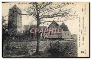 Postcard Old Army Villers au Bois The church