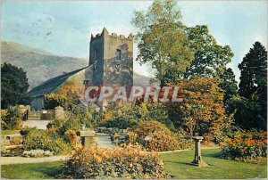 Postcard Modern Grastner Church Westmorland The Poet Himself and Hartley Cole...