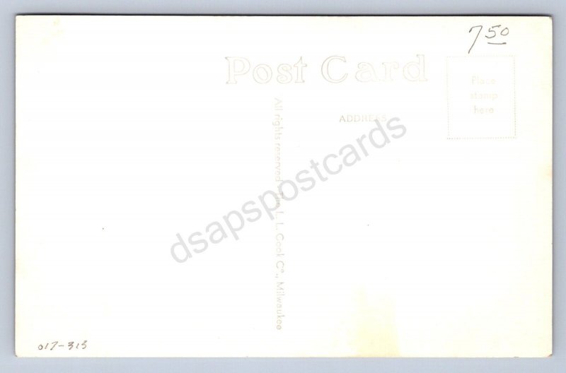 K5/ St Cloud Florida RPPC Postcard c1940s First Baptist Church  182