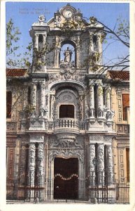 Portada del Palacio de San Telmo Sevilla Spain Unused 