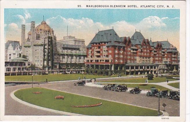 New Jersey Atlantic City Marlborough-Blenheim Hotel Curteich