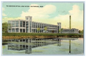 c1910 The American Optical Lens Factory Southbridge Massachusetts MA Postcard