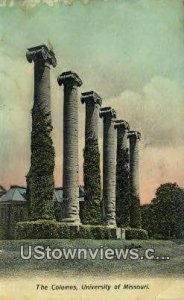 Columns, University of Missouri in Columbia, Missouri