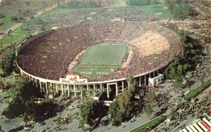 Pasadena CA Rose Bowl in 1960 Tournament of Roses Football Game Postcard 