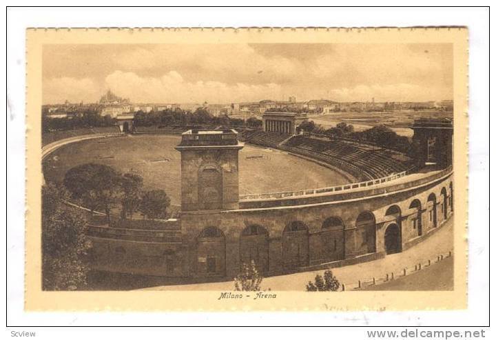 Stadium, Arena, Milano (Lombardy), Italy, 1900-1910s