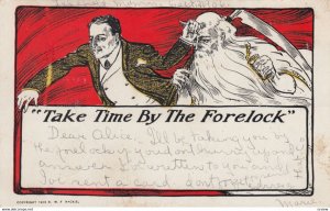 Humour , Taking Time by the ForeLock , 1906