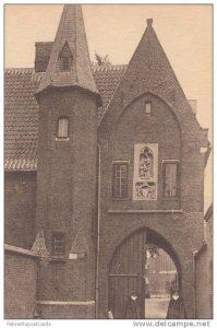 Nuns Outside South Entrance to Beguinage, Mont-St-Amand, Gand, East Flanders,...