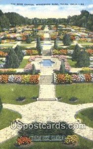 Rose Garden, Woodward Park - Tulsa, Oklahoma