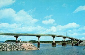 Canada New Brunswick Campobello Island Franklin D Roosevelt Bridge