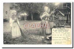 Songs of Jean branch Old Postcard Thought Berriaude (alccol wine)