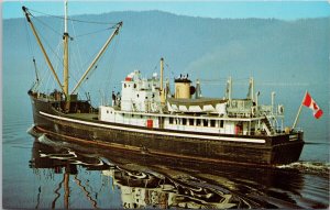 MV 'Uchuck lll' Ship Nootka Sound Service BC British Columbia Postcard H36