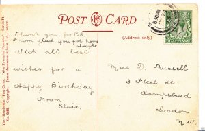 Genealogy Postcard - Family History - Russell - Hampstead - London  BX914