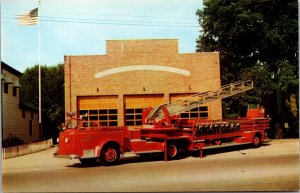 Postcard Alert Fire Company 555 Middle Neck Road Great Neck Long Island New York