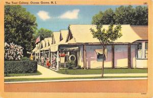 The Tent Colony, Ocean Grove, New Jersey Antique Postcard (T3466)