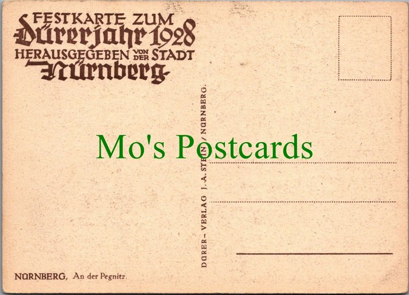 Germany Postcard - Bavaria, Nurnberg, An Der Pegnitz RR14898