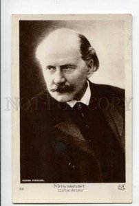 402534 Jules MASSENET French COMPOSER old PHOTO HENRI MANUEL 