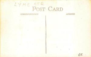 Lyme Center NH Post Office & Store RPPC Postcard