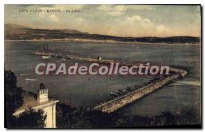 Postcard Old Bandol La Jetee