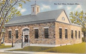 The Post Office Rockport, Massachusetts  