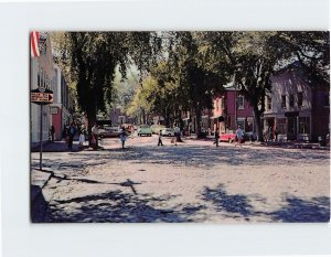 Postcard Main Street, Nantucket, Massachusetts