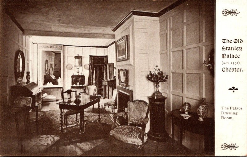 England Chester The Old Stanley Palace The Palace Drawing Room