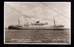 UC040 - Union Castle Liner - Durban Castle 1st class Swimming Pool - postcard