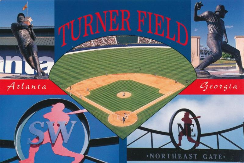 Turner Baseball Field - Atlanta GA, Georgia - Atlanta Braves Statues