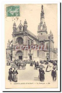 Sainte Anne d & # 39Auray Old Postcard Basilica