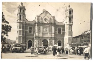 RPPC Postcard Basilica de Guadalupe  Mexico