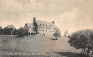 MARGARET BRENT HALL COLLEGE PARK MARYLAND POSTCARD (c. 1930s)