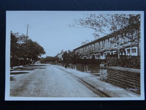 Lancashire Rossendale HASLINGDEN Flaxmoss Road - Old RP Postcard by L Hargreaves