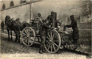 CPA VIC-sur-AISNE Cuisine Allemande capturée par les Francais (665981)