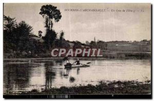 Postcard Old Bourbon l Archambault A Corner of the Pond