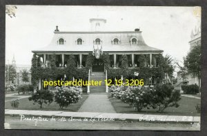 dc46 - STE ANNE DE LA PERADE 1940s Presbyterie Real Photo Postcard