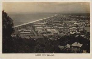 PC NEW ZEALAND, NAPIER NEW ZEALAND, Vintage REAL PHOTO Postcard (B41442)