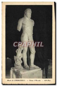 Old Postcard Museum of Cherchell Hercules Statue