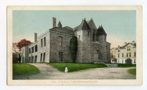 Postcard Pope Hall Fort Leavenworth Kan. Kansas Standard View Card