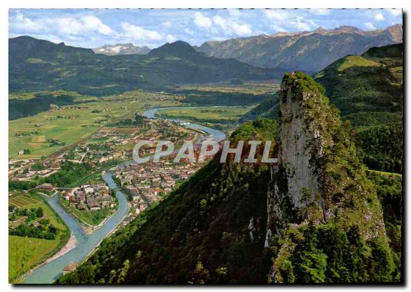 Old Postcard Hallein und gegen Barmstein Tennengebirge Dachstein Salzburg