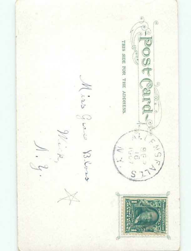 Divided-Back PRETTY WOMAN Risque Interest Postcard AA8651