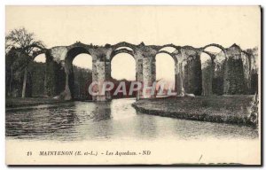 Old Postcard Maintenon The Aqueducts