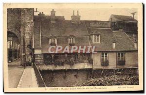 Old Postcard Moret House Sauve Clases By Les Beaux Arts