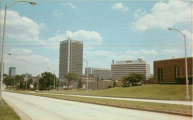 Postcard Coca Cola Corporate Headquarters Atlanta Georgia