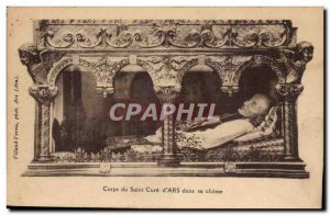 Postcard Old Corps of Sint Cure & # 39Ars in its hunt (religion)