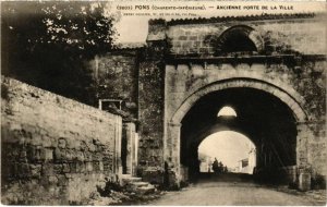 CPA PONS - Ancienne Porte de la Ville (104415)